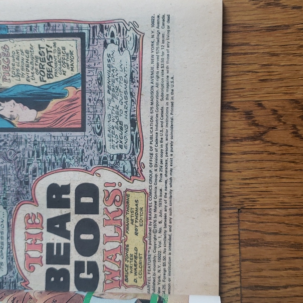 Vintage 70s Red Sonja She Devil With A Sword Vol. 1 No. 5 Marvel Comics Group - Picture 3 of 16